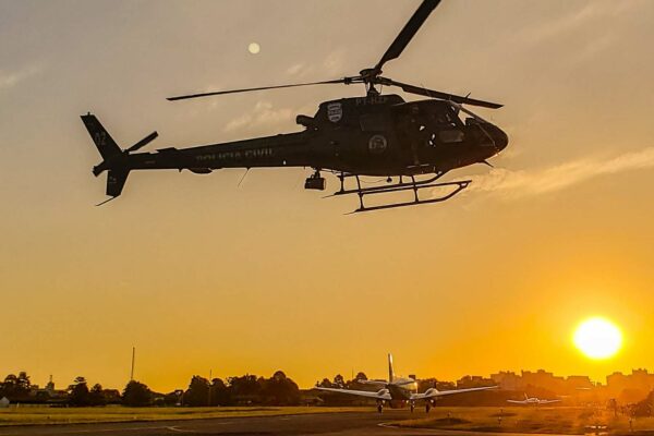 Com reforço operacional, missões aéreas da Polícia Civil aumentaram 39% em 2022 no Paraná