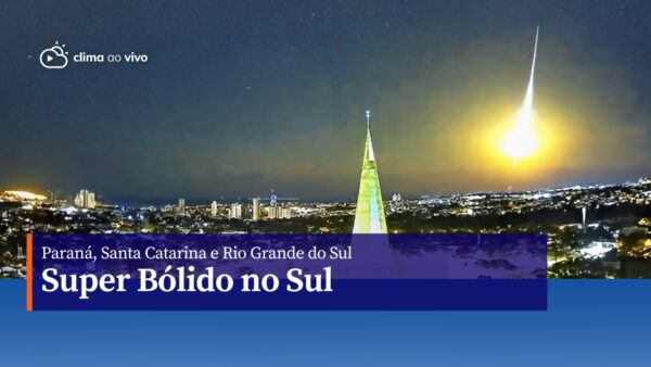 VÍDEO: Meteoro cruza o céu de Maringá, ‘explode’ e causa clarão na madrugada