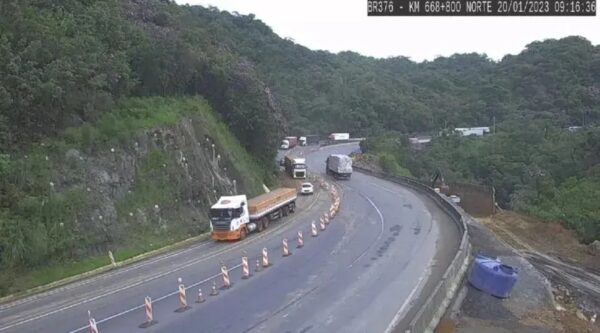 BRs 376 e 277 contarão com restrições durante a Semana Santa