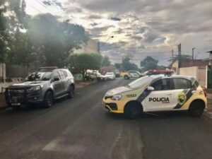 Homem armado morre em confronto com a Polícia Militar em Cambé