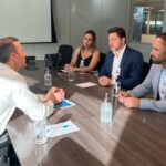 Prefeito Lauro Junior esteve em Brasília em reunião na ANTT responsável pela linha férrea.