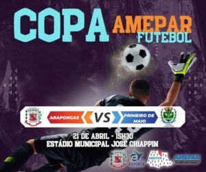 Arapongas vai participar da 1ª Copa Amepar de Futebol