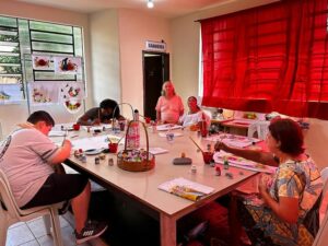 Atividades e trabalhos realizados no Centro de Convivência (Serviço de Convivência e Fortalecimento de Vínculos – SCFV) em Borrazópolis
