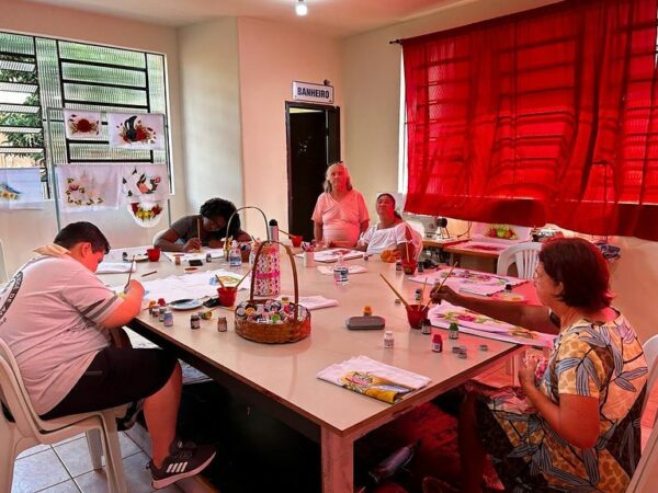 Atividades e trabalhos realizados no Centro de Convivência (Serviço de Convivência e Fortalecimento de Vínculos – SCFV) em Borrazópolis