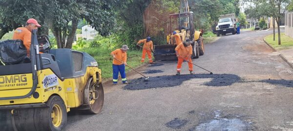 Codar executa cronograma de serviços para melhorias em vias urbanas de Arapongas