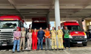 Tiago Amaral – Bela Vista do Paraíso e Siqueira Campos receberam hoje kits de combate a incêndio