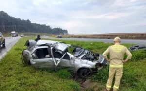 Família que sofreu acidente na BR-376 seguia para velório