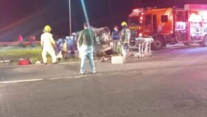 Motorista fica gravemente ferido em acidente na BR-369, em Apucarana