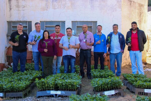 Prefeitura de Cambira distribui 15 mil mudas de café para pequenos agricultores do município.