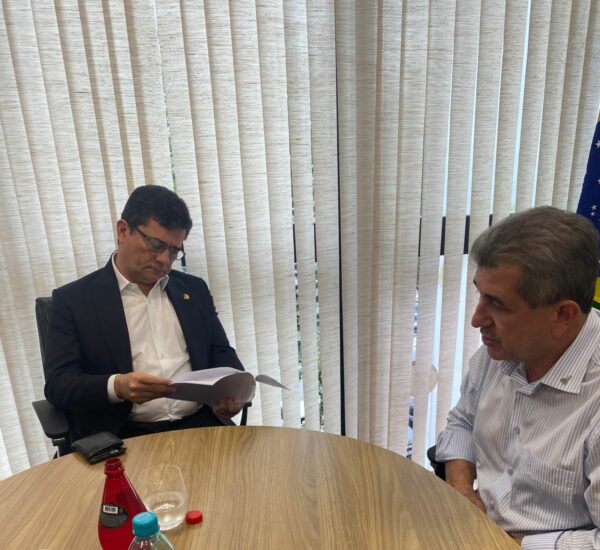 Deputado Bazana se encontra com Senador Sérgio Moro na Alep