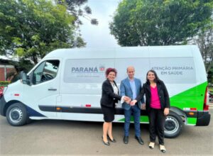 Mandaguari recebe van 0 km para reforçar a frota de veículos da Secretaria de Saúde