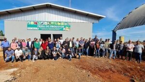 Inauguração da Agroindústria da Feira dos Produtores em Borrazópolis