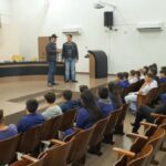Alunos do 9º ano do Colégio Cívico-Militar Presidente Vargas visitam Prefeito e vereadores em Bela Vista do Paraíso