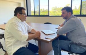 Vereador Major Arduin se reúne com Deputado Federal Pedro Lupion