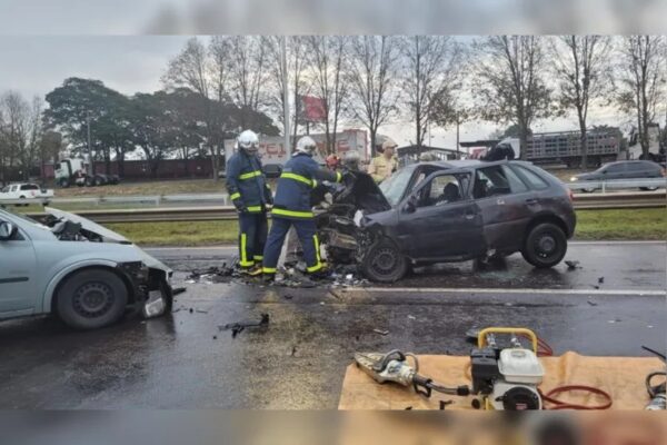 Acidente mata jovem de 25 anos na BR-369; vídeo mostra colisão