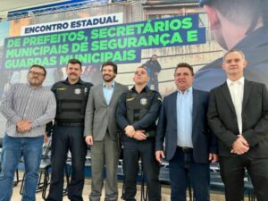 Vereador Major Arduin participa de evento das Guardas Municipais no Palácio Iguaçu em Curitiba