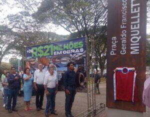 Prefeitura de Mandaguari inaugura revitalização de praça na região central