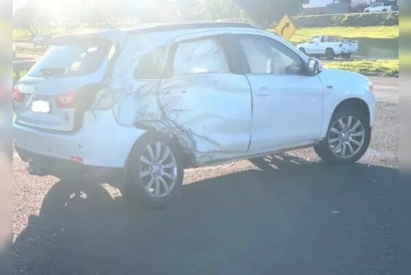 Câmera flagra acidente que vitimou jovem no trevo de Cambira; assista