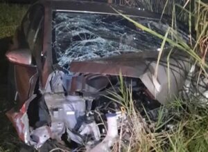 Motorista de 51 anos fica ferido após acidente na PR-444