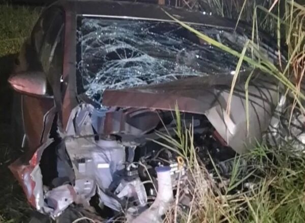 Motorista de 51 anos fica ferido após acidente na PR-444