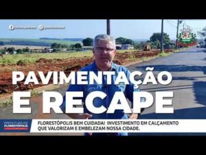 O trabalho não para em Florestópolis…