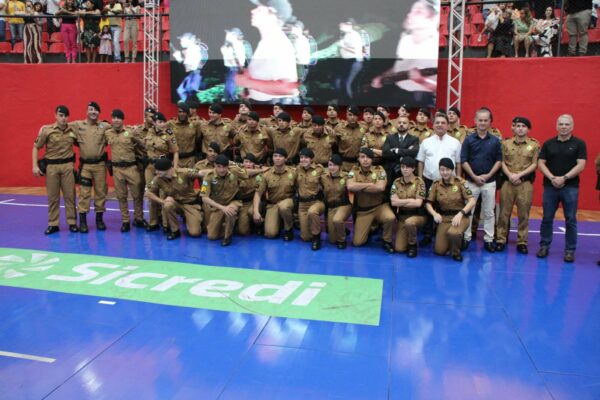 Arapongas passa a contar com mais 30 novos soldados da Polícia Militar