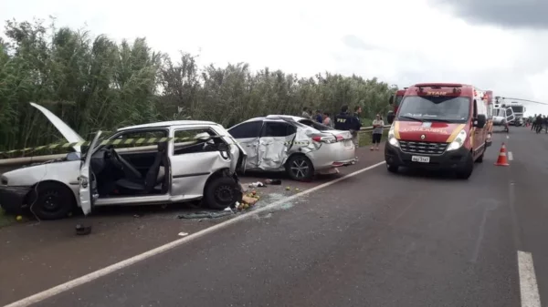 Mulher morre ao ser atropelada após colisão em Mauá da Serra
