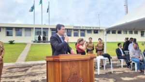 Junior da Femac prestigia eventos alusivos aos 46 anos do 10º BPM