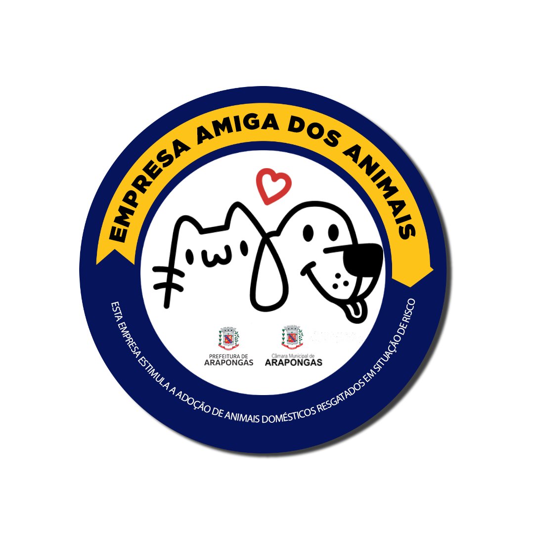 Prefeitura de Arapongas cria selo Empresa Amiga dos Animais
