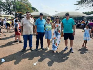Prefeito Ailton Maistro de Rolândia prestigia festa do dia das crianças no 15º BPM