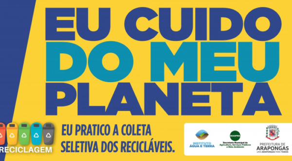 Saneamento e coleta seletiva são temas de campanhas em Arapongas