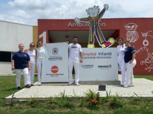 Arapongas – Profissionais da saúde realizam visita técnica ao Hospital Infantil Waldemar Monastier