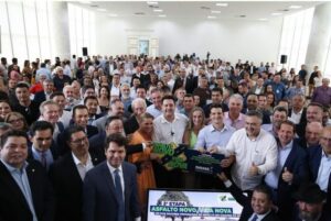 Cambira é um dos 38 municípios selecionados para participar do programa Asfalto Novo, Vida Nova
