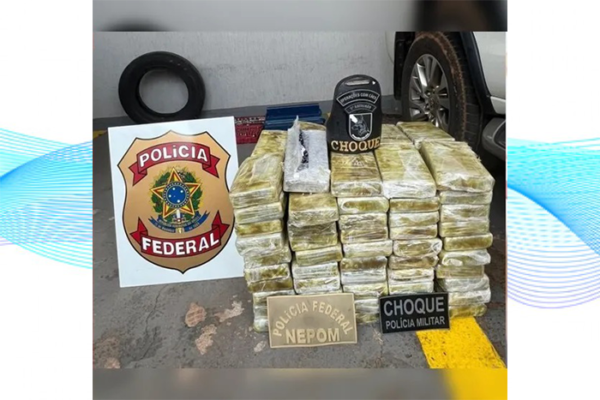 Homem é preso com mais de 100 kg de cocaína em Arapongas