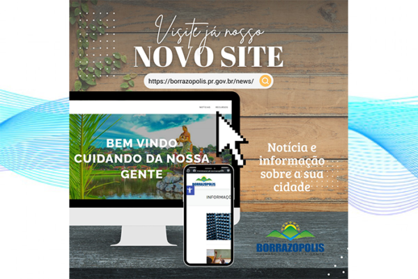 Prefeitura de Borrazópolis Informa: novo site de notícias da Prefeitura está no ar!