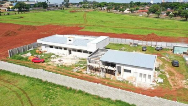 Nova sede do TEC e do SAMU de Rolândia está com 36% de obra executada
