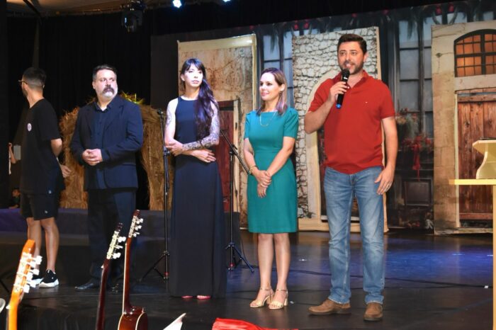 Departamento de Cultura de Jandaia realizou essa semana dois espetáculos com alunos das oficinas culturais