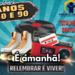 Anos 80 e 90 são tema do evento de final de ano do Projeto Crescer nesta quarta em Arapongas