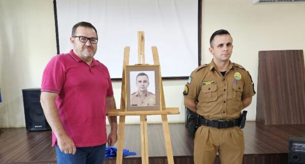 Vereador Major Arduin participa de “Policial destaque do mês” em Arapongas