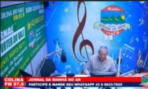 Entrevista exclusiva com o prefeito Dalton Moreira de Borrazópolis na Rádio Colina do Vale