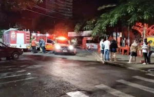 Mulher fica ferida após botijão de gás explodir em Arapongas