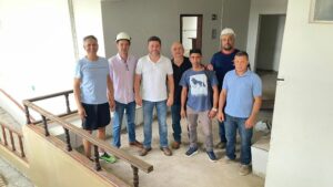 Prefeito Lauro Junior de Jandaia acompanha visita técnica para retorno das obras do PAM