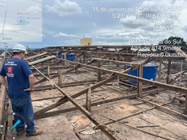 Empresa inicia obras de reforma do PAM de Jandaia do Sul