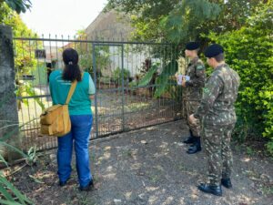 Soldados do 30º BIMec reforçam o combate à dengue em Apucarana