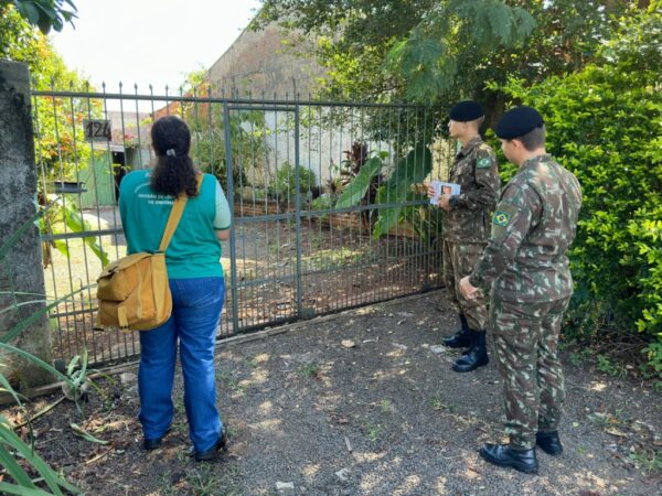 Soldados do 30º BIMec reforçam o combate à dengue em Apucarana