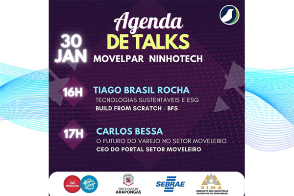 Com apoio da Prefeitura, Sebrae promove conhecimento e divulgação para pequenos negócios na Movelpar