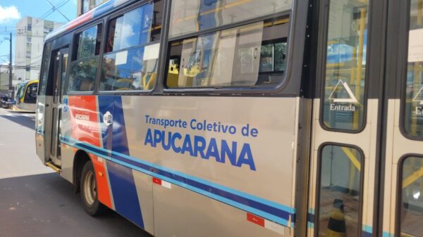 Tarifa do Transporte coletivo urbano é reajustada para R$4,50 em Apucarana