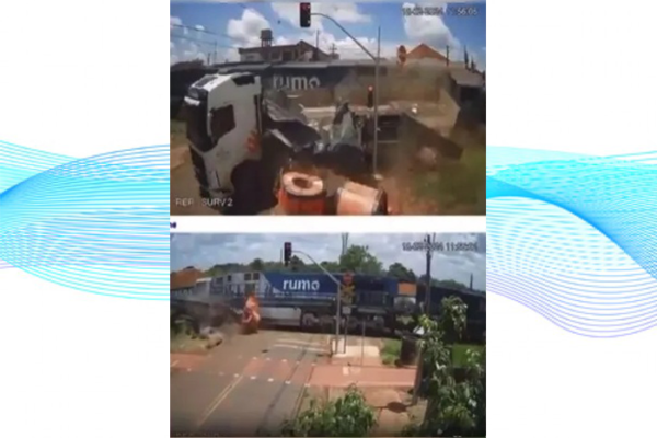 “Total imprudência”, diz a Rumo após acidente com carreta em Rolândia – Veja Vídeo Acidente