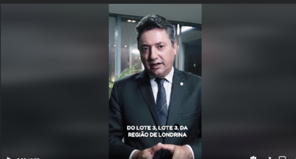 Bancada do Paraná se reuniu com o Ministro dos Transportes, Renan Filho