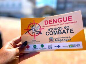 Boletim Epidemiológico da dengue registra 879 casos positivos em Arapongas
